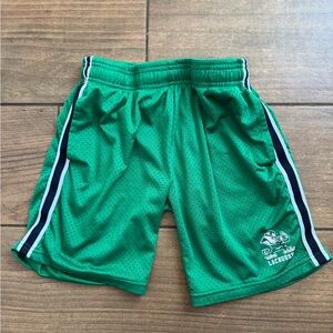Notre Dame Green Youth Lacrosse Shorts